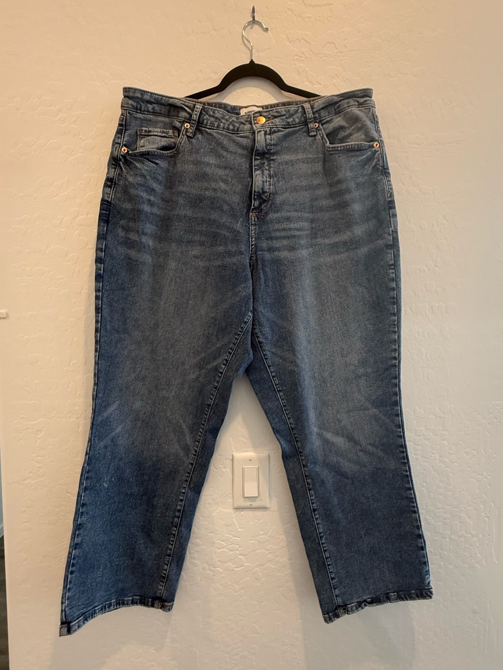 SONOMA Goods for Life 18W Blue Relaxed Straight Jeans